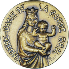 France, Médaille, Notre-Dame de la Garde, Religions & beliefs, SUP, Bronze