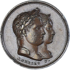 França, medalha, Napoléon III, Naissance de Louis Napoléon, 1856, Andrieu