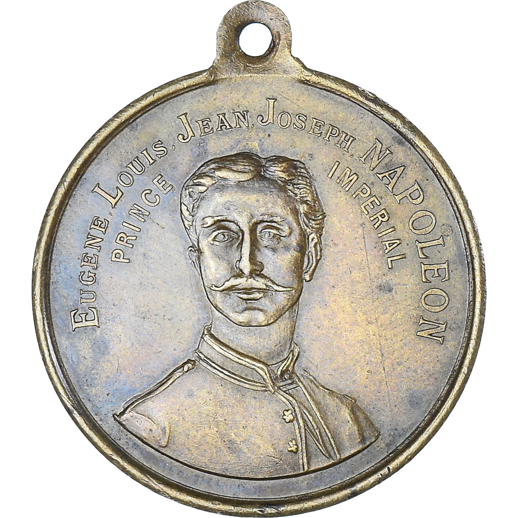 França, medalha, Mort du Prince Impérial Napoléon, História, 1879