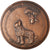 Francja, medal, Beger de Brie - Homme mon ami, Fauna, 1980, Chevalard, MS(63)