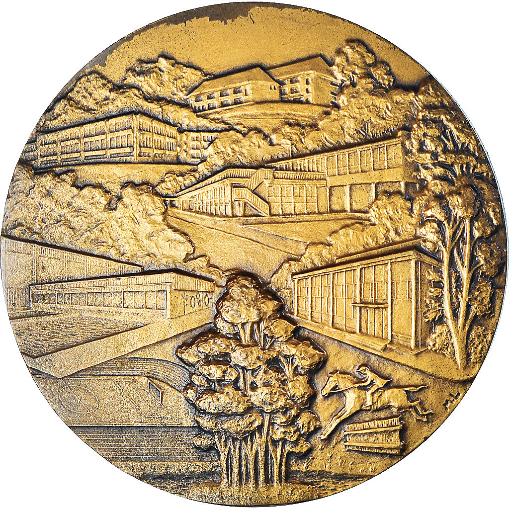 França, medalha, Sucy-En-Brie, Patrimoine, AU(55-58), Bronze