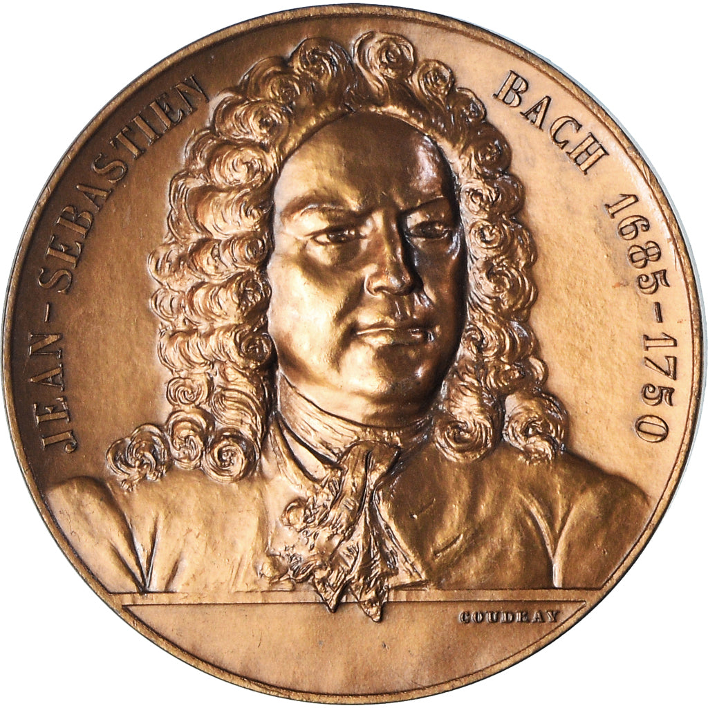 Frankrijk, Medaille, Jean Sébastien Bach (1685-1750), 1981, Coudray, PR