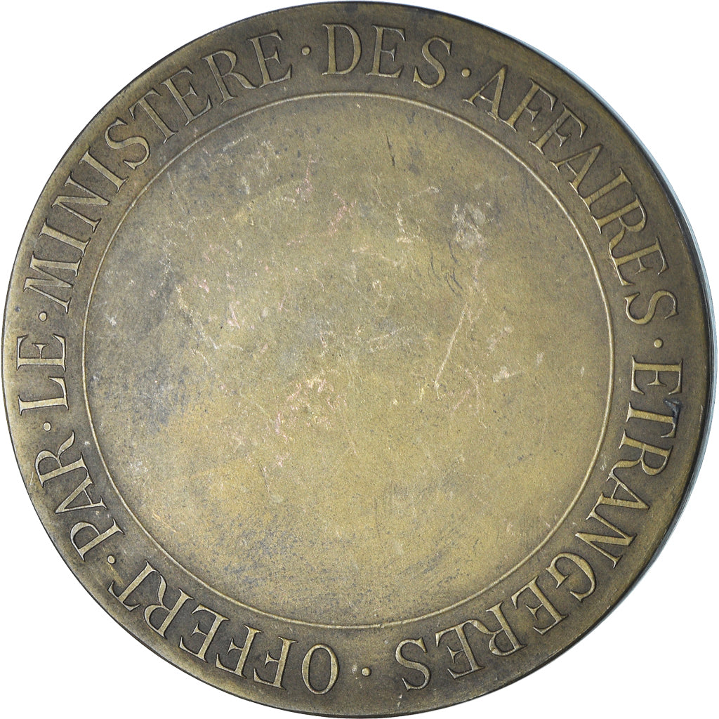 France, Médaille, Republique Francaise - Ministère des Affaires Etrangères