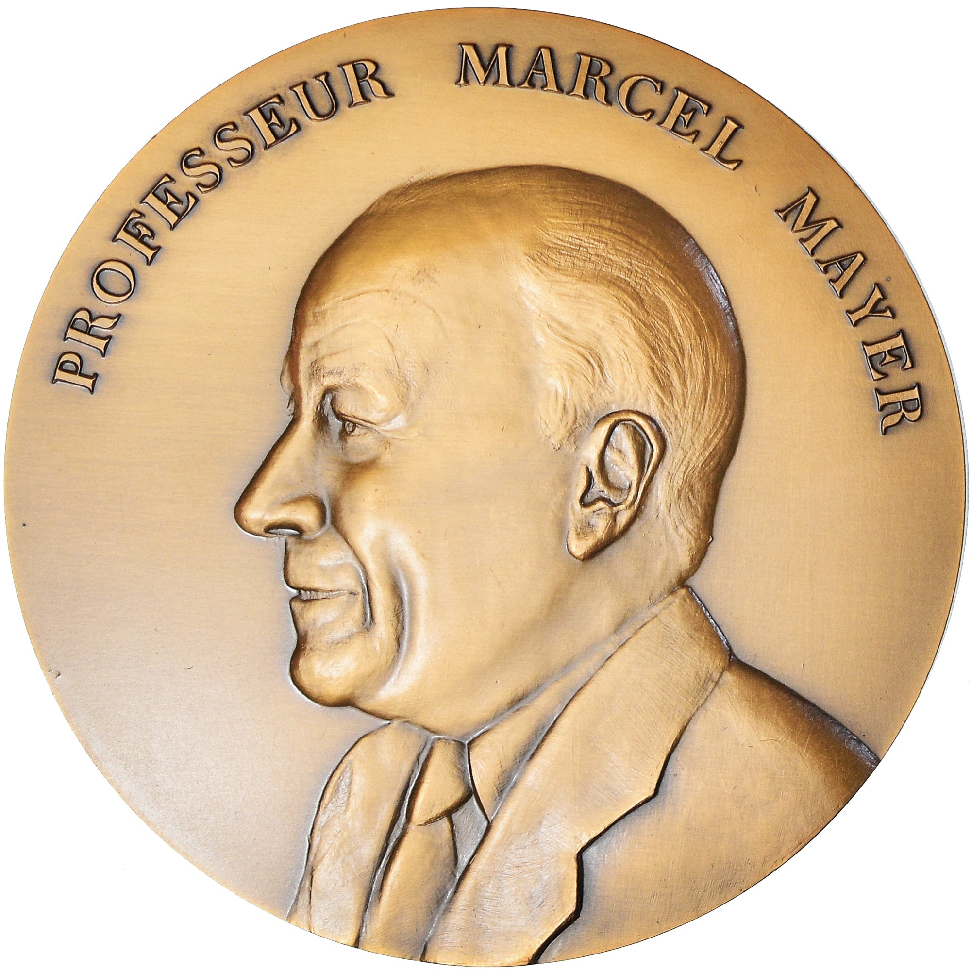 France, Medal, Médecine, Professeur Marcel Mayer, 1989, MS(63), Bronze