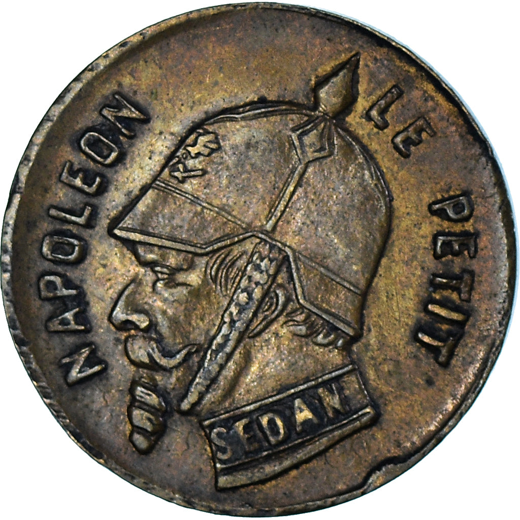 Moneda, Francia, 2 Centimes, 1870, EBC, Bronce