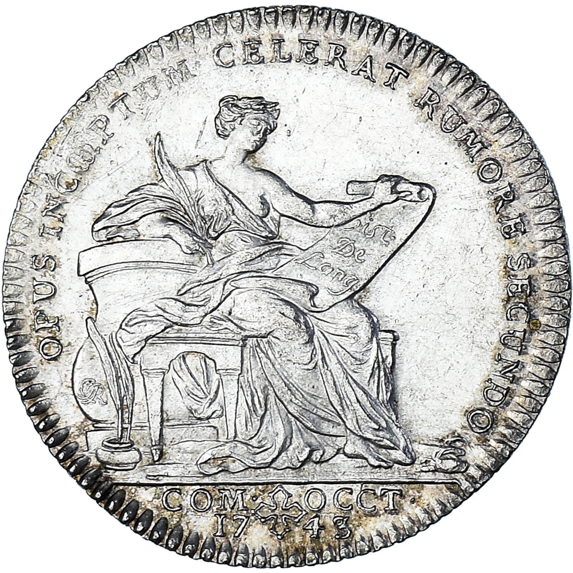 Francia, zeton, Royal, Louis XV, Etats de Languedoc - Publication de