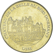 France, Token, Touristic token, Usse - Château de la Belle au Bois Dormant