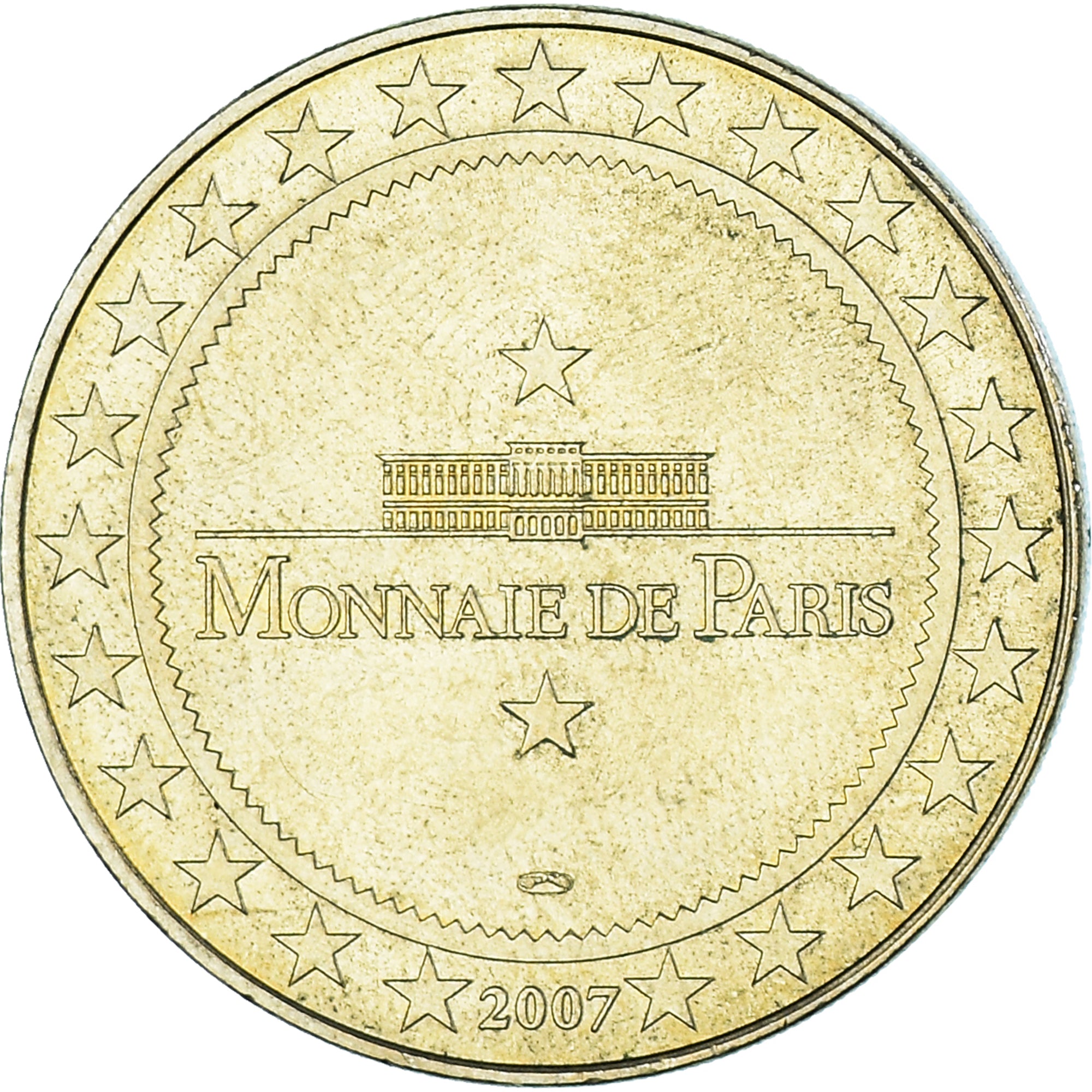 Frankreich, betaalpenning, Touristic token, Brest - Océanopolis n°2, 2007