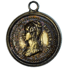 Francia, medaglia, Caroline Ferdinand - Duc de Bordeaux, 1820, BB+, Bronzo