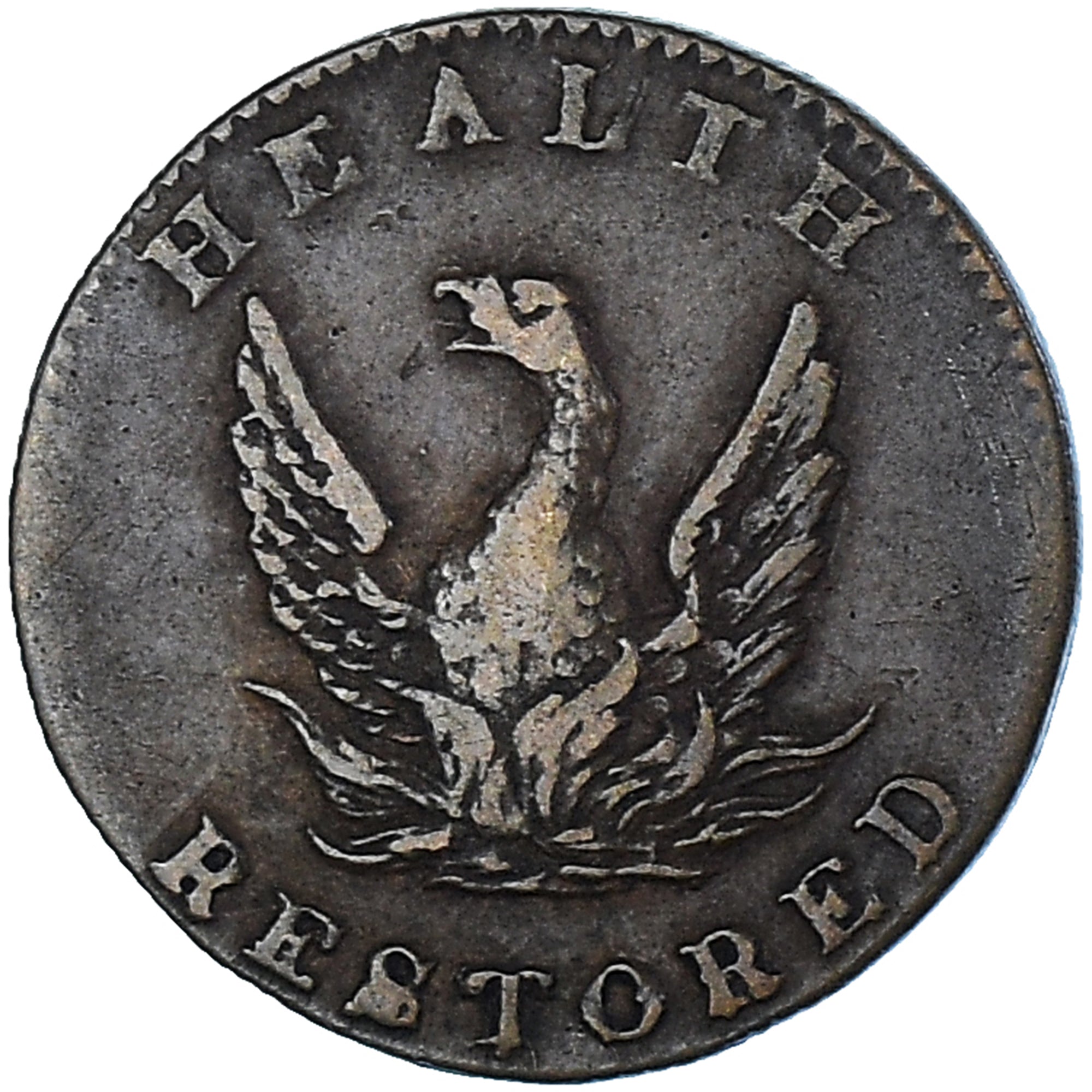 Great Britain, Token, Trades, Dr.-Eady-Farthing, 1825, AU(50-53), Copper