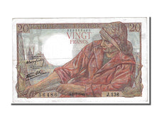 France, 20 Francs, 20 F 1942-1950 ''Pêcheur'', 1945, KM #100b, 1945-07-05, A...