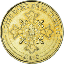 Francia, ficha, Touristic token, Notre-Dame de la Treille, Lille, 2014, MDP, BB