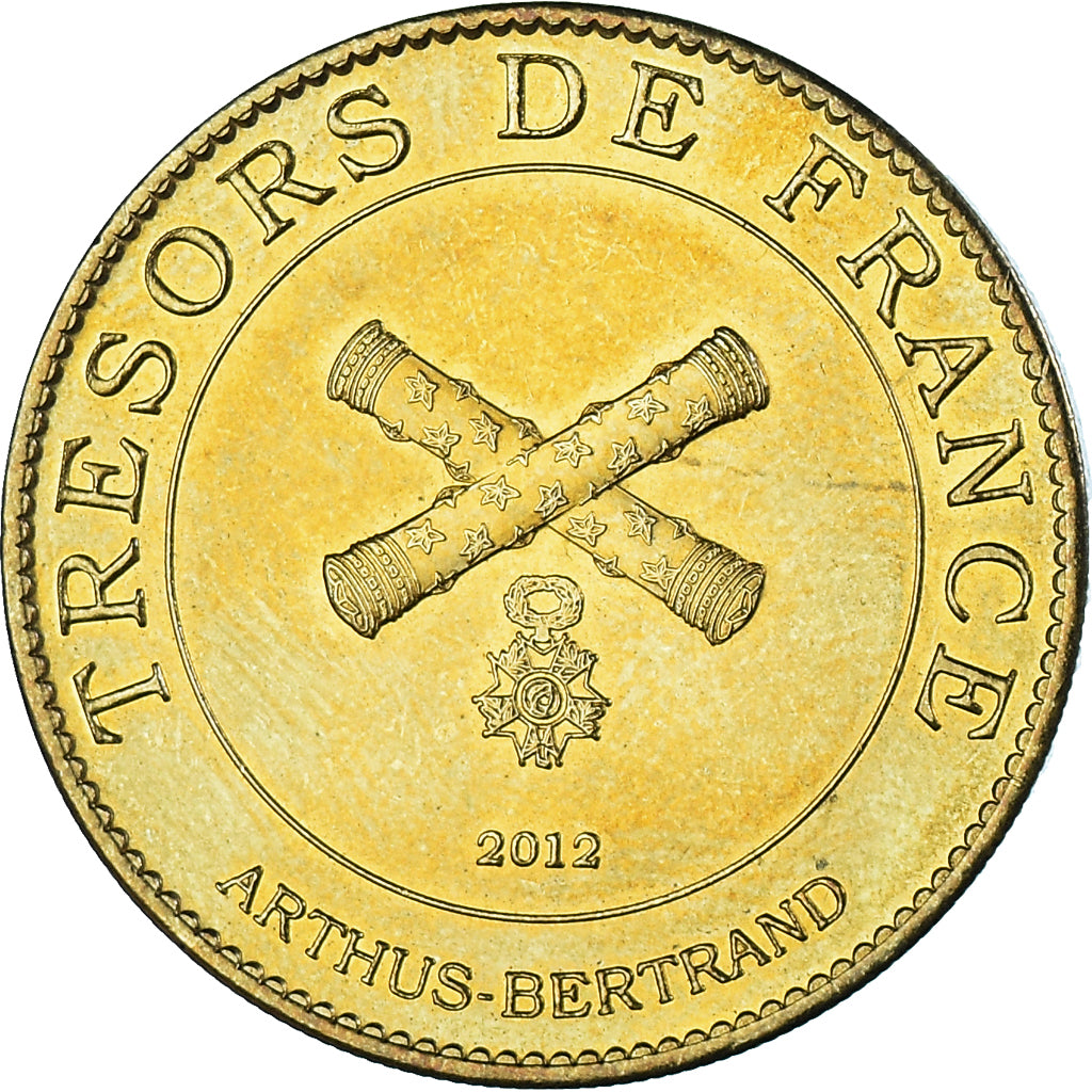 Francja, Token, Żeton turystyczny, Sztuka i Kultura, 2012, MS(63)