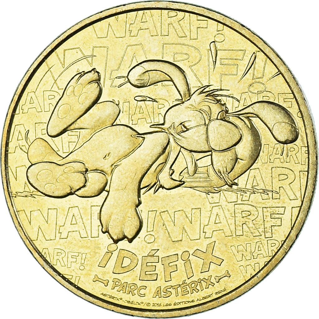 Francja, Token, Plailly - Parc Astérix - Idéfix, 2016, MDP, MS(63)