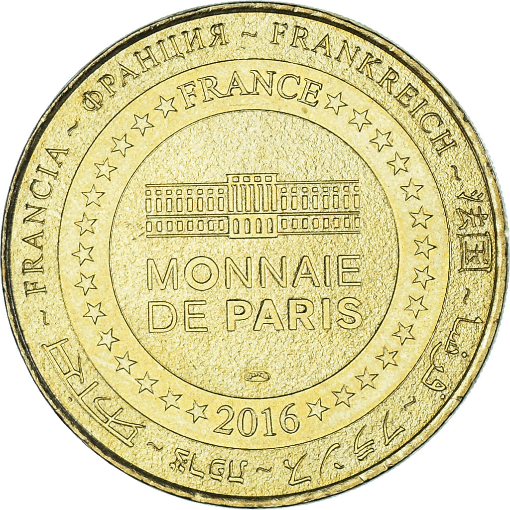 France, Token, Parc Astérix - Obélix, 2016, MDP, MS(63), Copper-nickel