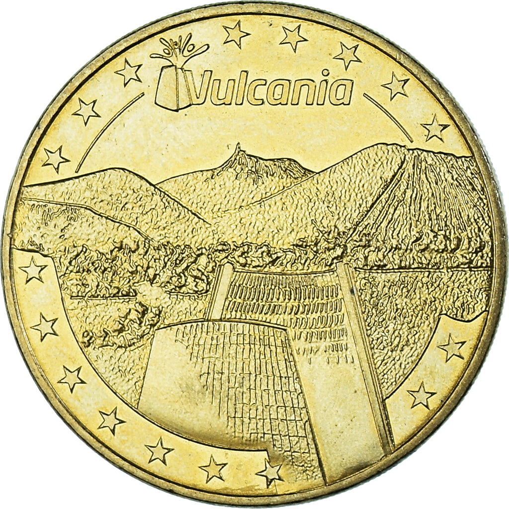 Frankreich, betaalpenning, Touristic token, 63/ Vulcania, Arts & Culture, 2019