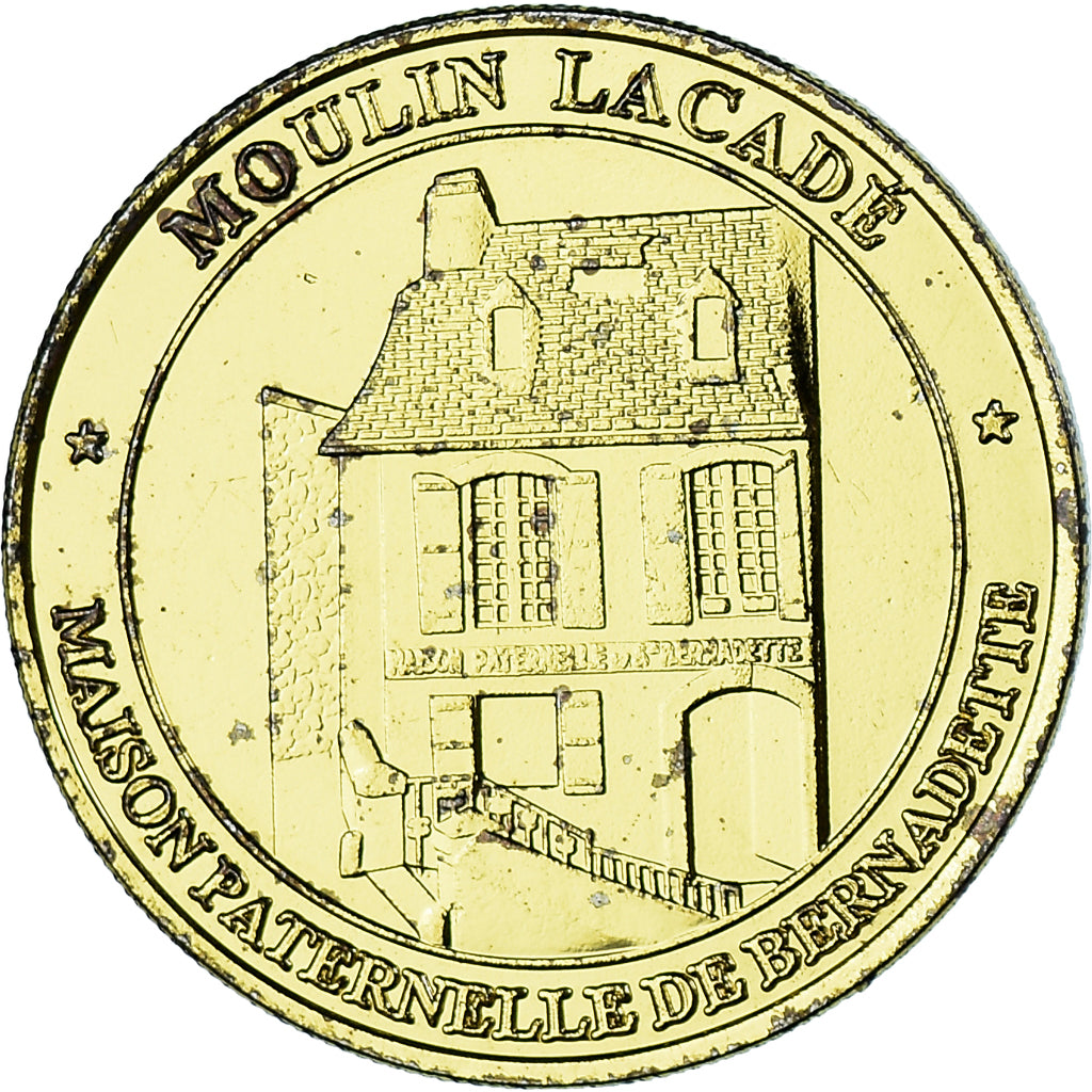 France, Médaille, Moulin Lacadé - Maison Paternelle de Bernadette - Lourdes
