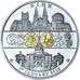 Irlanda, medalla, Adoption de l'Euro, Politics, 2002, FDC, Plata chapada en