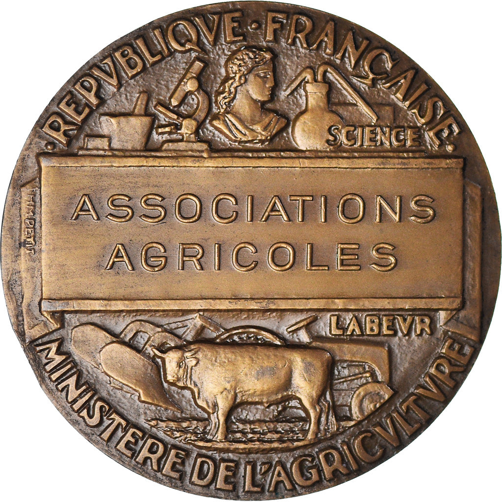 Frankrijk, Medaille, Ministère de l'Agriculture, Associations Agricoles, Petit