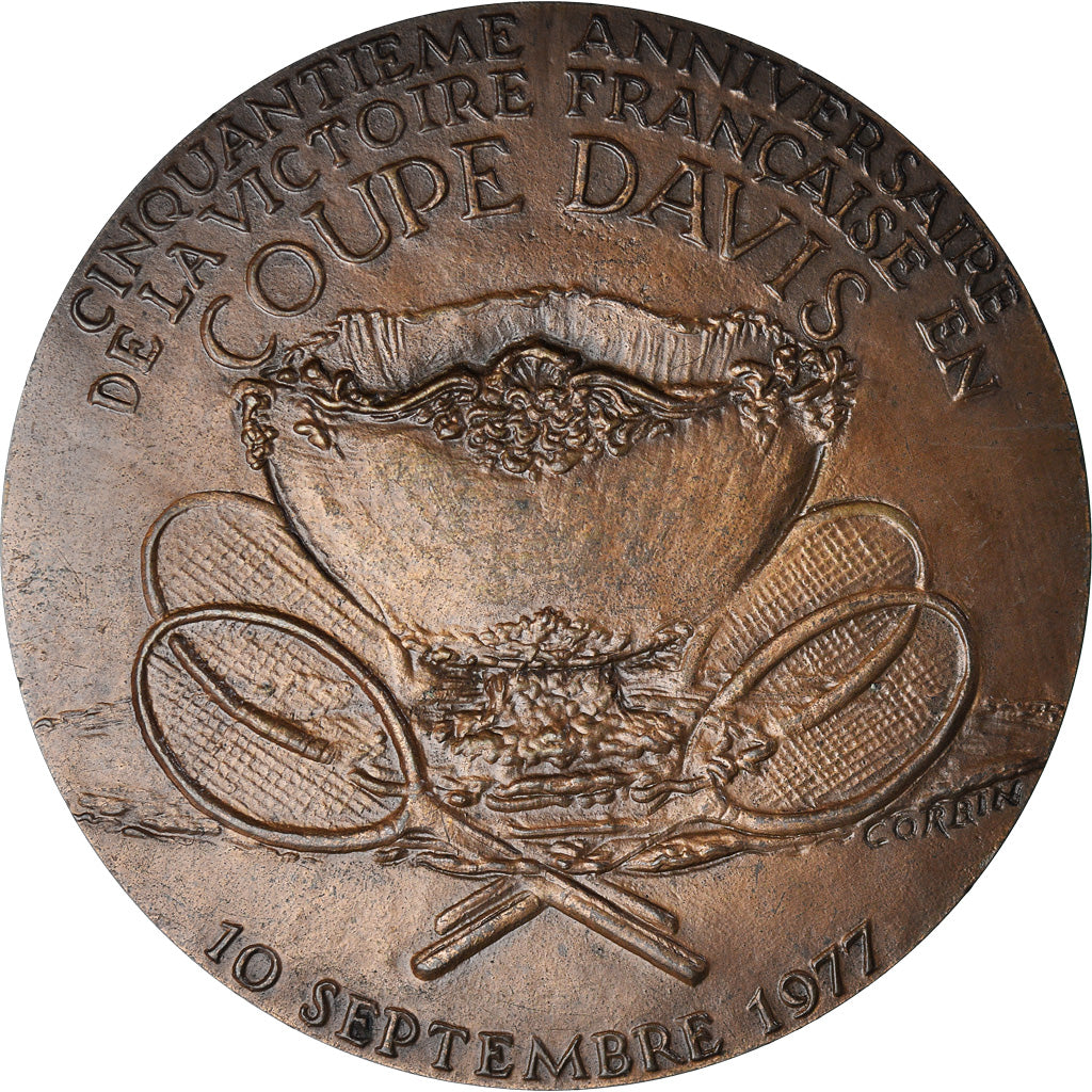 France, Medal, Cinquantième Anniversaire de la Victoire Française en Coupe