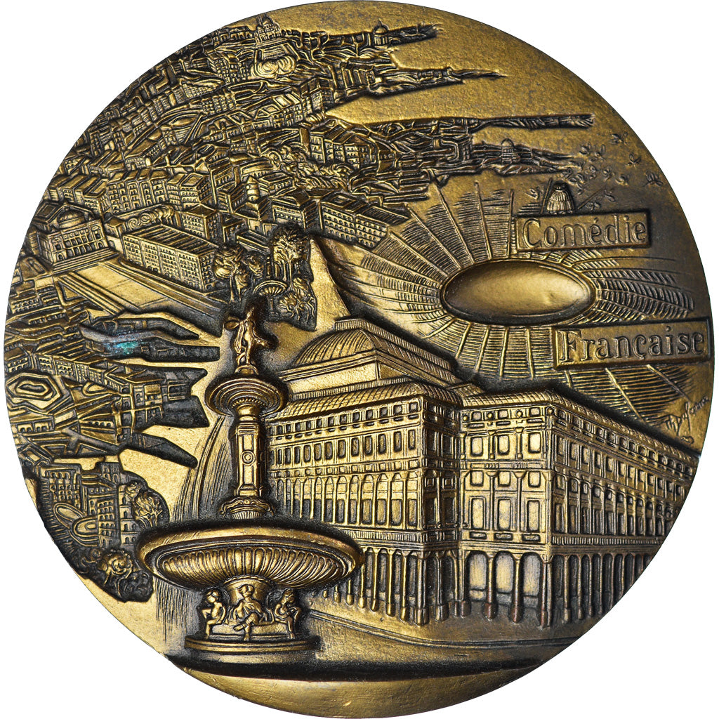France, Médaille, Comédie Française - Paris, Arts & Culture, Dufresne, TTB+