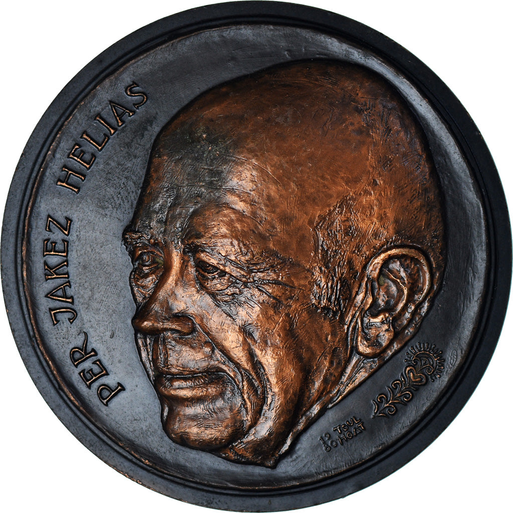 France, Médaille, Per Jakez Hélias / Le cheval d'orgeuil, Littérature, 1991