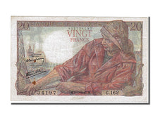 France, 20 Francs, 20 F 1942-1950 ''Pêcheur'', 1947, KM #100b, 1945-01-09, A...