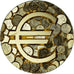 Frankreich, Medaille, The Fifth Republic, pèle mêle Euro, History, VZ+, Gilt
