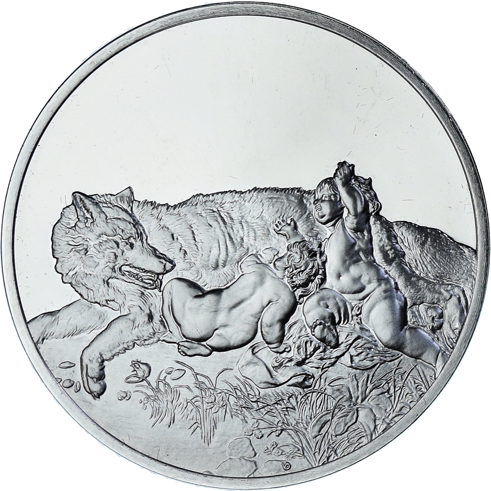 Francia, medaglia, Peinture, Rubens, Romulus et Rémus, 1980, Proof, SPL