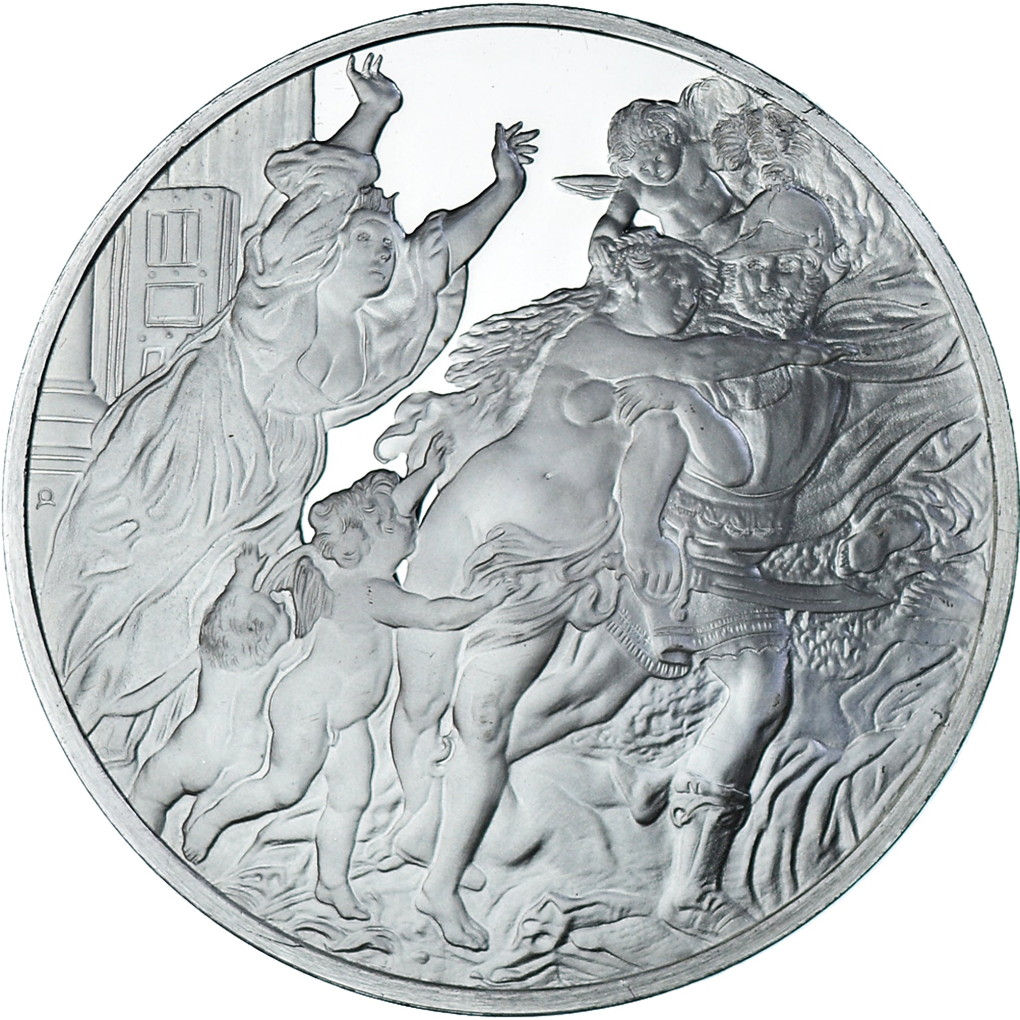 Francia, medaglia, Peinture Rubens - De Grubwelen van de Oorlog, 1980, Proof