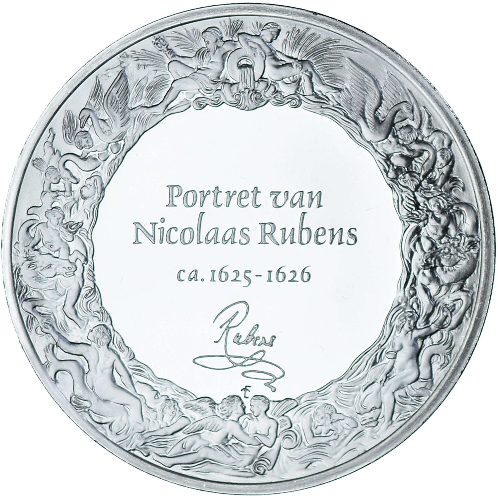 France, Médaille, Peinture, Rubens - Portret van Nicolaas Rubens, 1980, Proof
