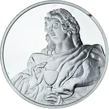 Frankreich, Medaille, Peinture, Rubens - Johannes De Evangelist, 1980, Proof