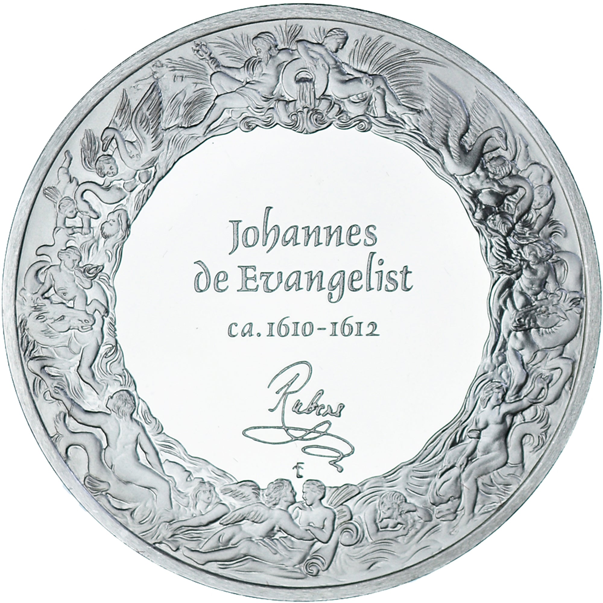 Frankreich, Medaille, Peinture, Rubens - Johannes De Evangelist, 1980, Proof