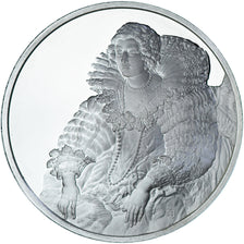 France, Médaille, Peinture Rubens - Portret van Anna Van Oostenrijk, Echtgenote