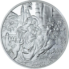 France, Medal, Peinture, Rubens - De Liefdestuin, 1980, Proof, MS(60-62), Silver