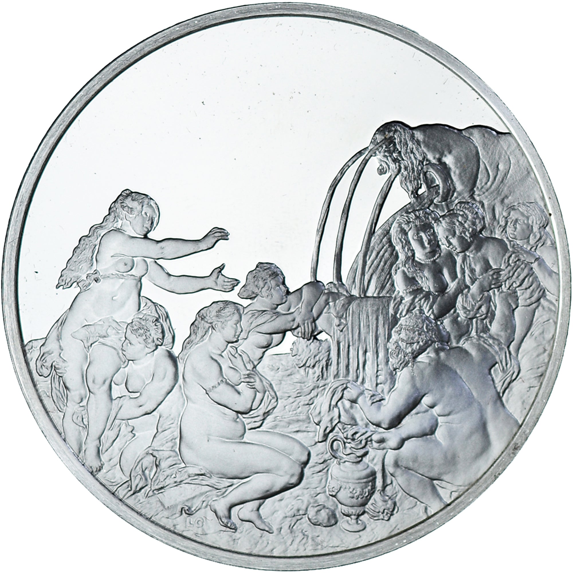Francia, medaglia, Peinture, Rubens - Diana en Callisto, 1980, Proof, SPL