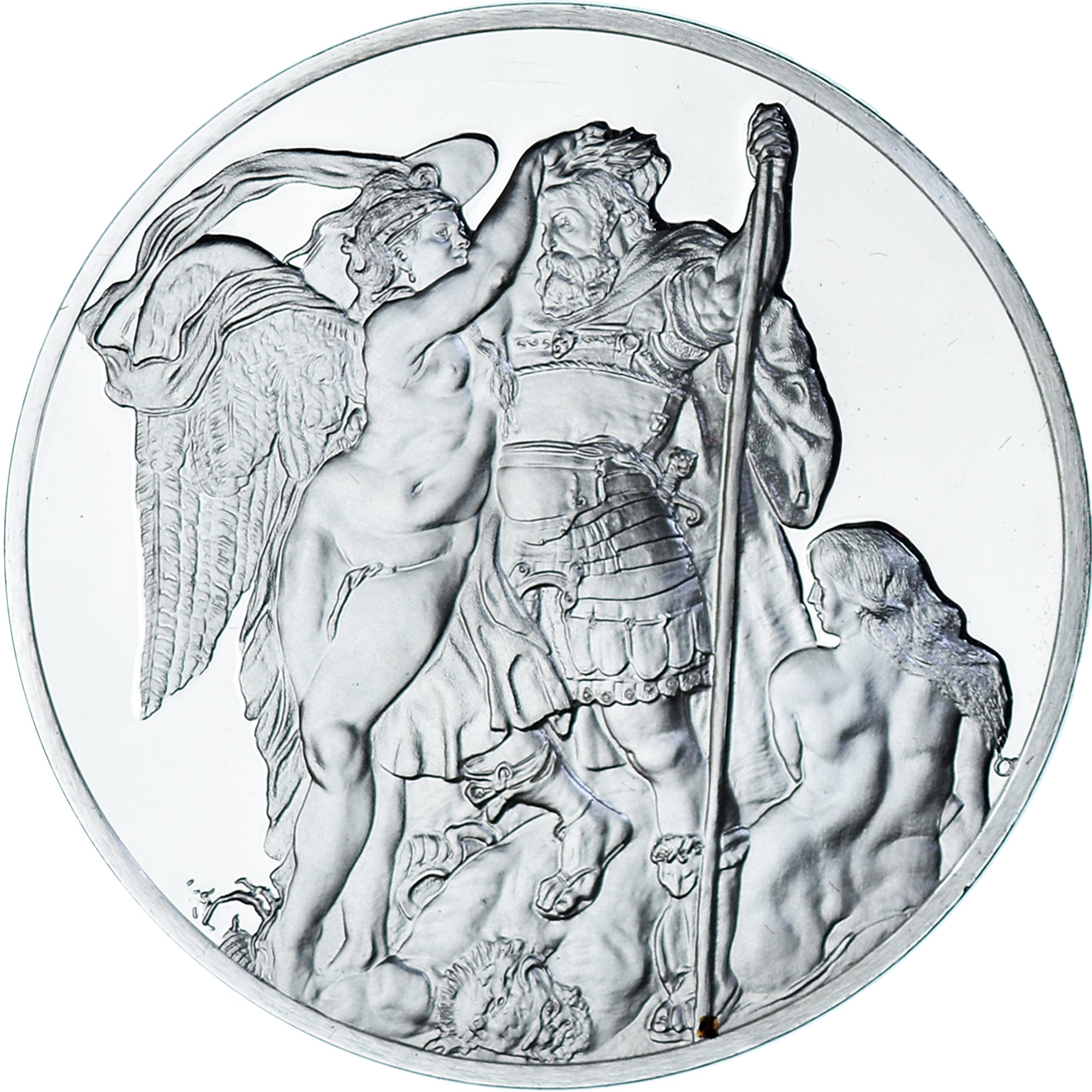 France, Medal, Peinture, Rubens - De Held Gekroond, 1980, Proof, MS(60-62)