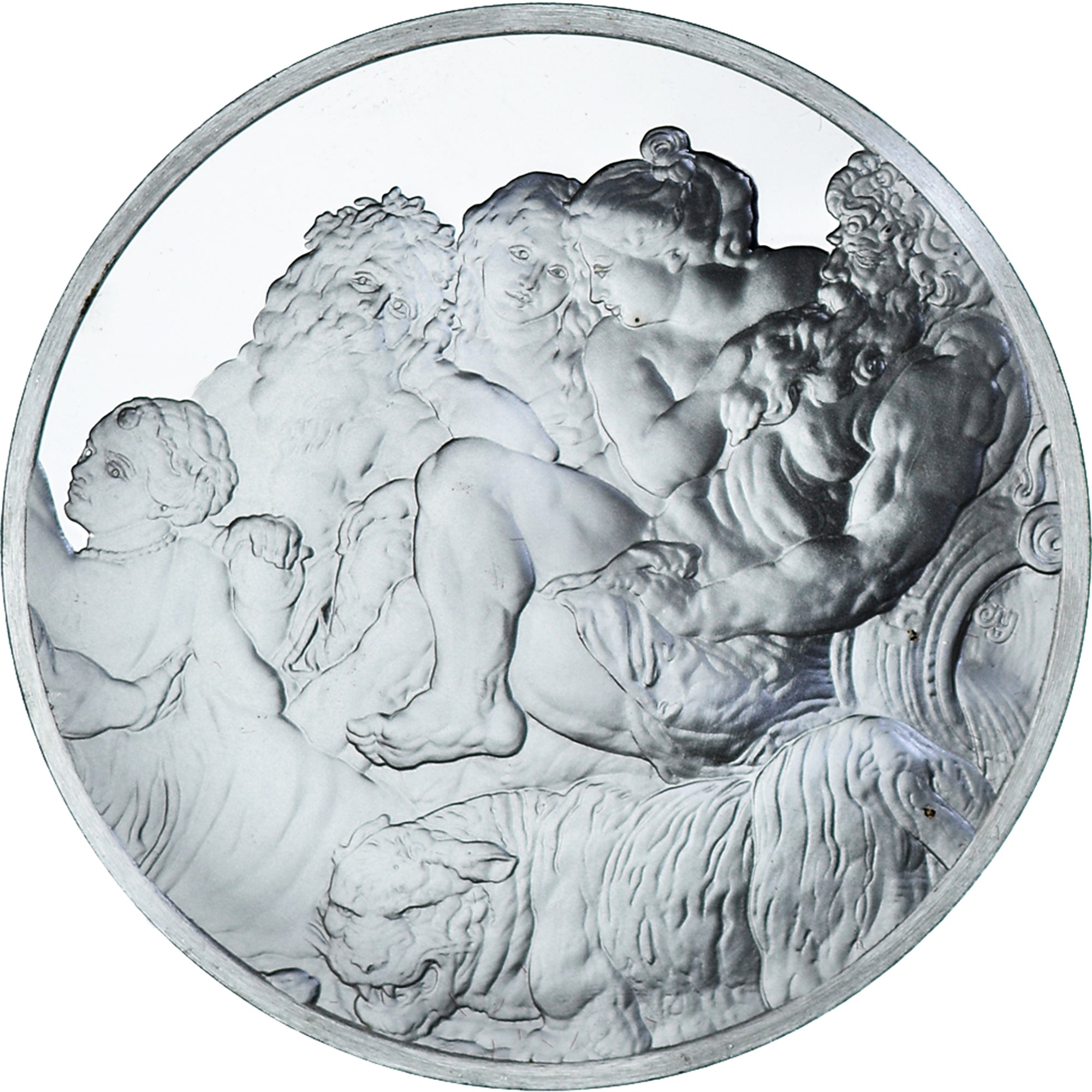 France, Medal, Peinture, Rubens - De Vier Werelddelen, 1980, Proof, MS(60-62)