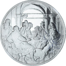 França, medalha, Peinture, Rubens - Christus met zijn discipelen in Emmaus