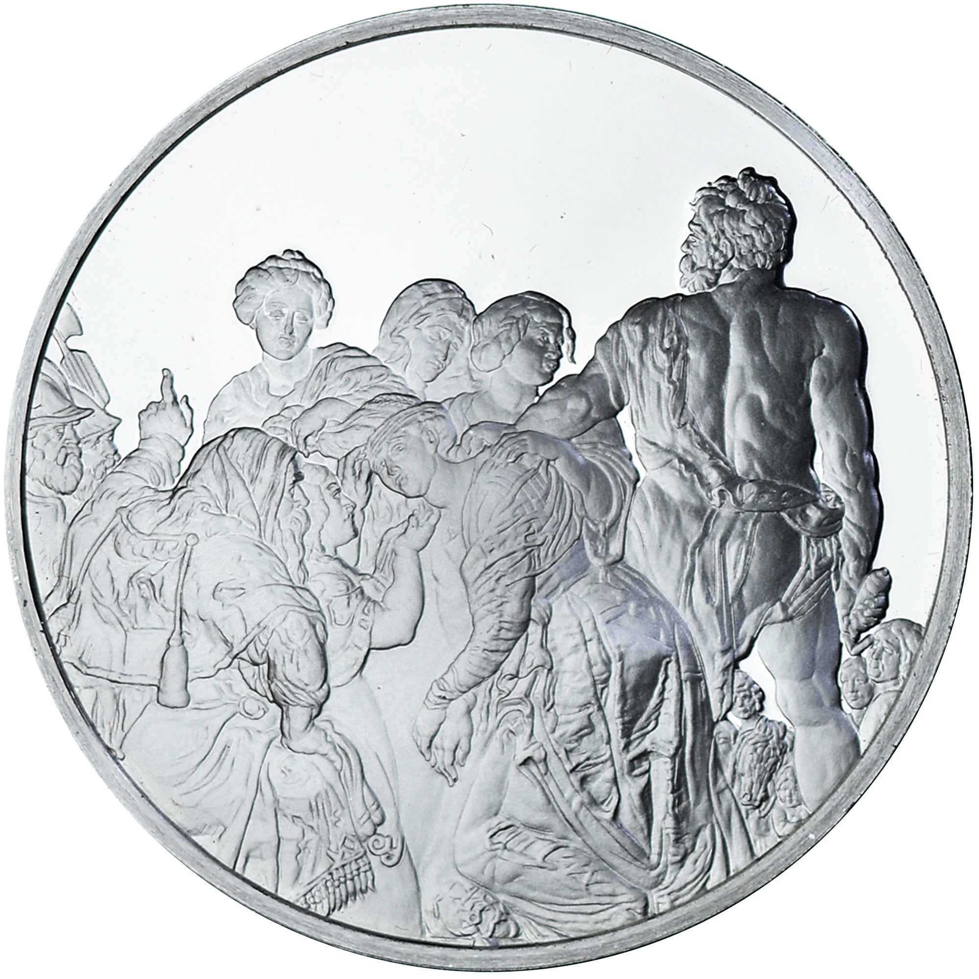 Francja, medal, Peinture, Rubens - De Heilige Catharina Van Alexandrie, 1980