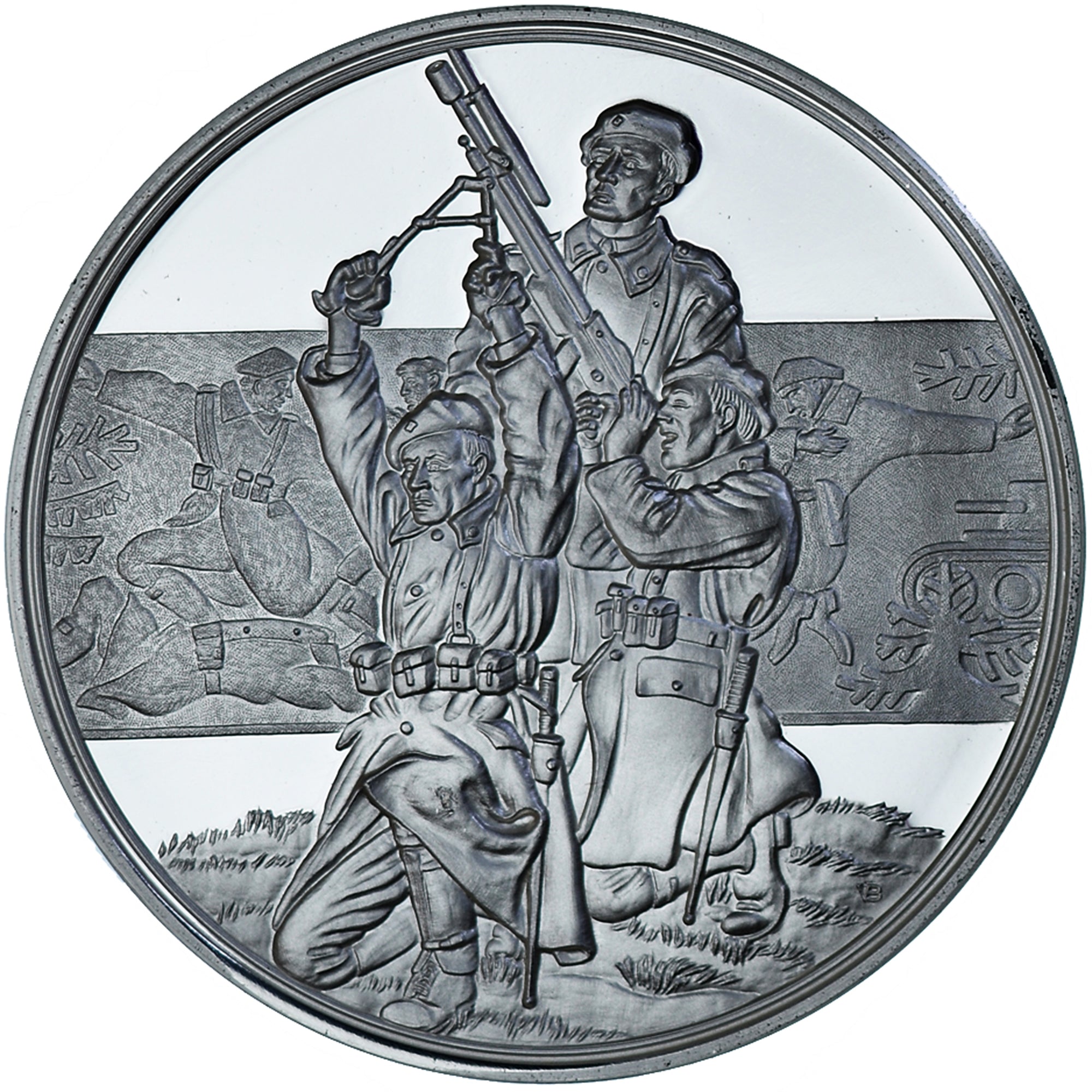 België, Medaille, 150 jaar Belgische Krijgsmacht, WAR, 1980, Bataille