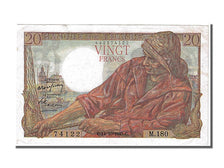 Banknote, France, 20 Francs, 20 F 1942-1950 ''Pêcheur'', 1948, 1948-10-14