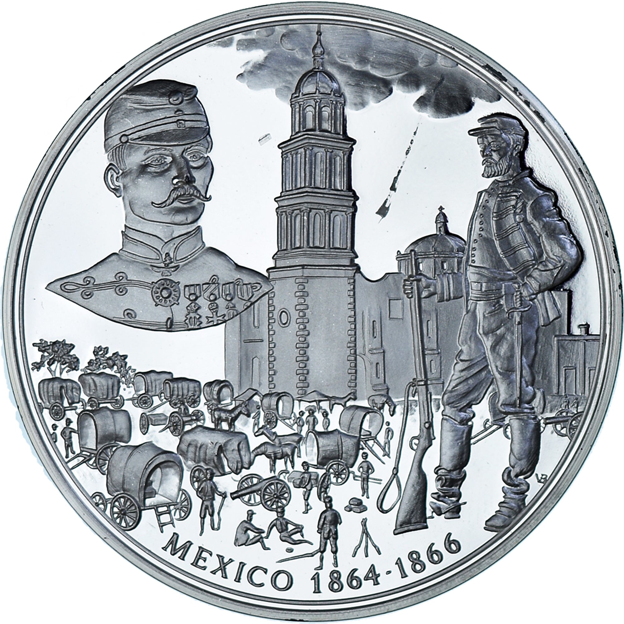 Belgique, Médaille, 150 jaar Belgische Krijgsmacht, WAR, 1980, Expédition à