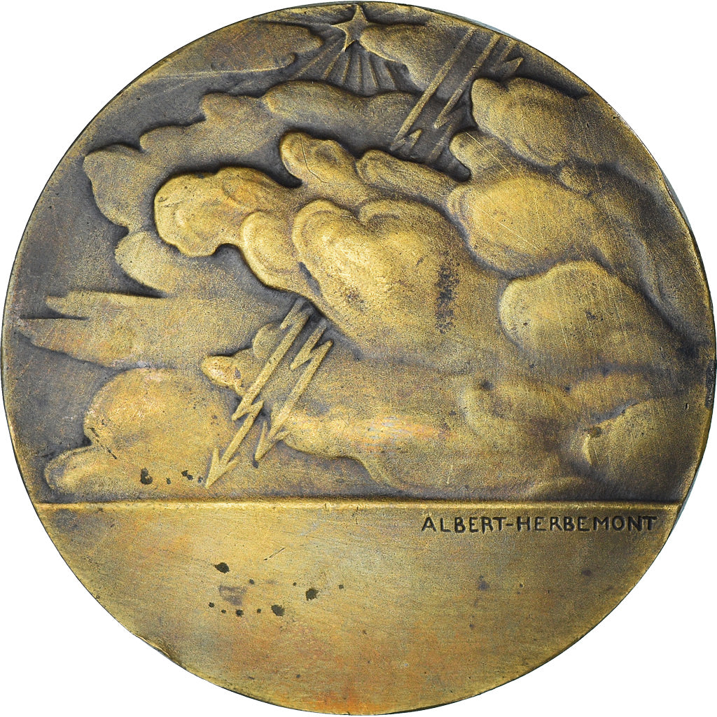 France, Medal, Le saint - Passage biblique, Religions & beliefs, Albert