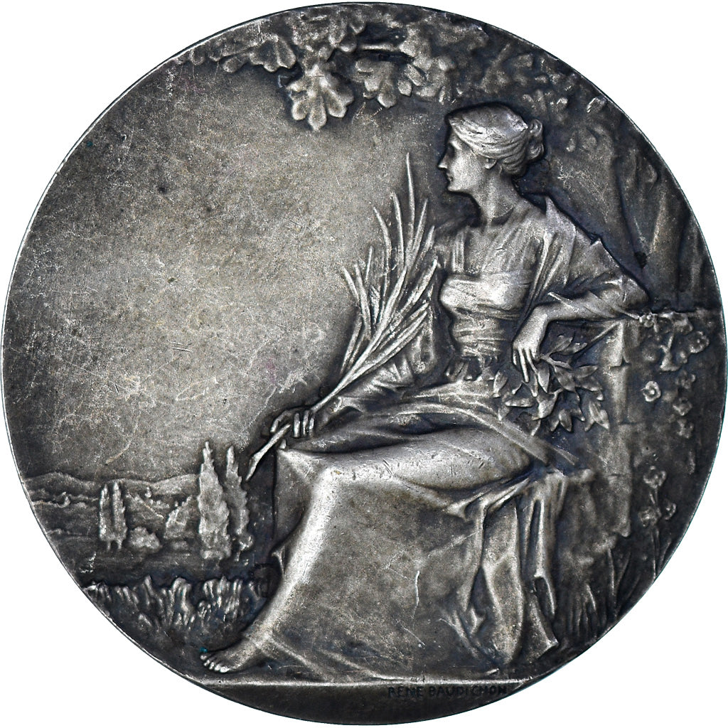 França, medalha, Concours d'Inventions, Marseille, Indústria e comércio