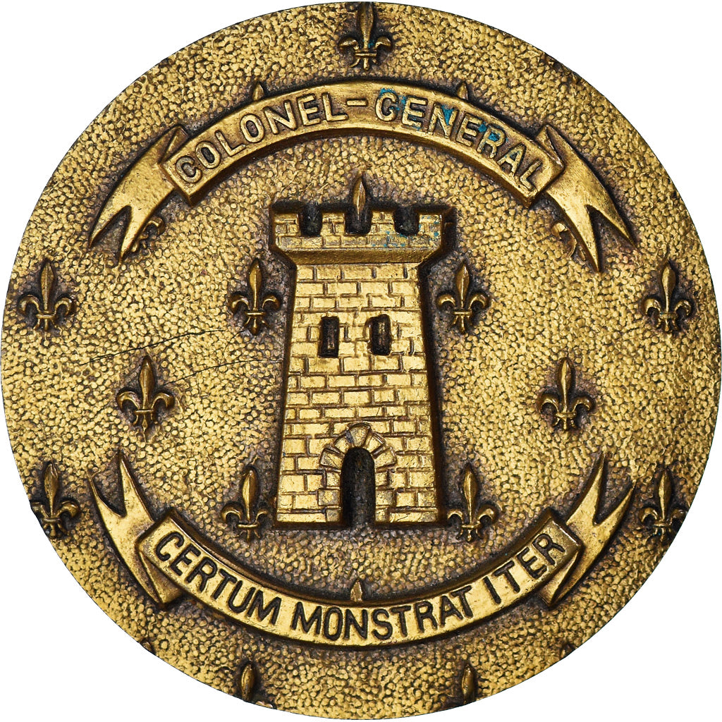 France, Médaille, 1 er Cuirassiers - Colonel General / Certum Monstrat Iter