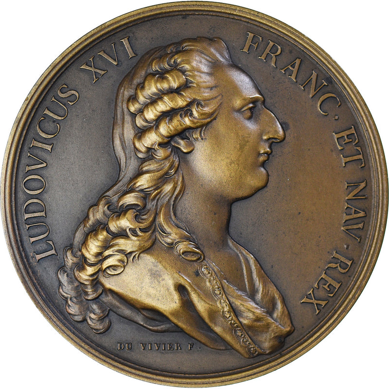 ANCIENNE MATRICE DE médaille Louis XVI et Marie-Antoinette en céramique