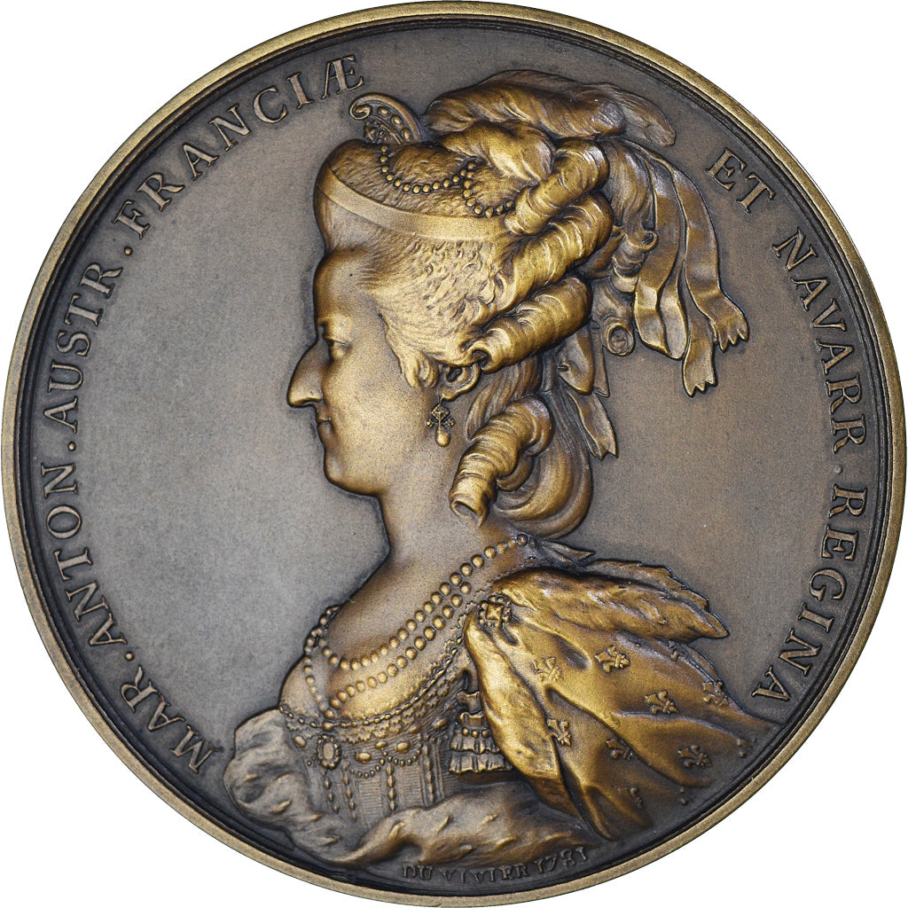 Frankrijk, Medaille, Louis XVI, Louis XVI et Marie-Antoinette, History
