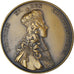 Francia, medaglia, Ludovicus XV Rex - Louis XV, History, Vivier, SPL-, Bronzo