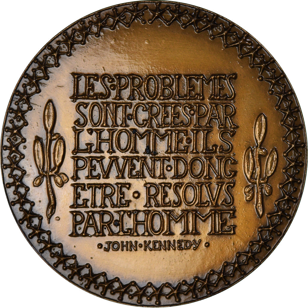 França, medalha, John Kennedy, Président des Etats-Unis d'Amérique, Politics